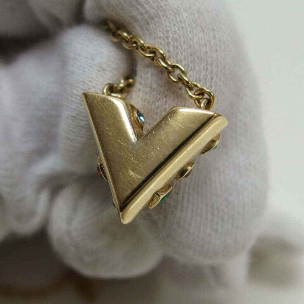 LOUIS VUITTON Gold Necklace - Picture 10 of 11
